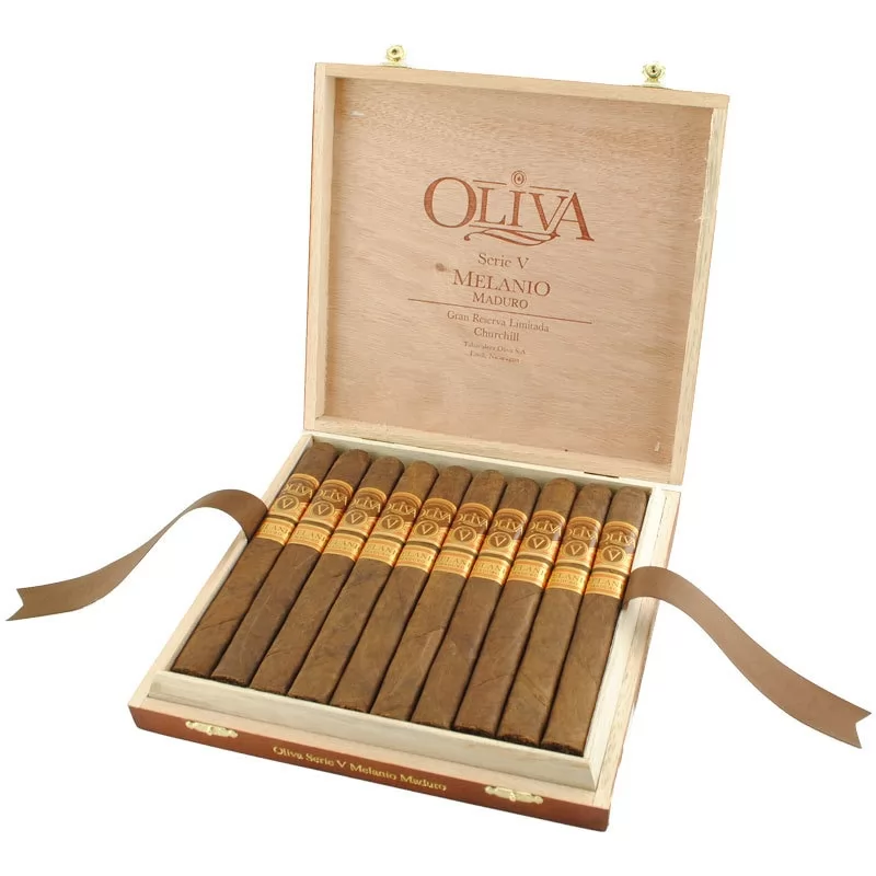 Oliva Serie V Melanio Churchill Maduro LE