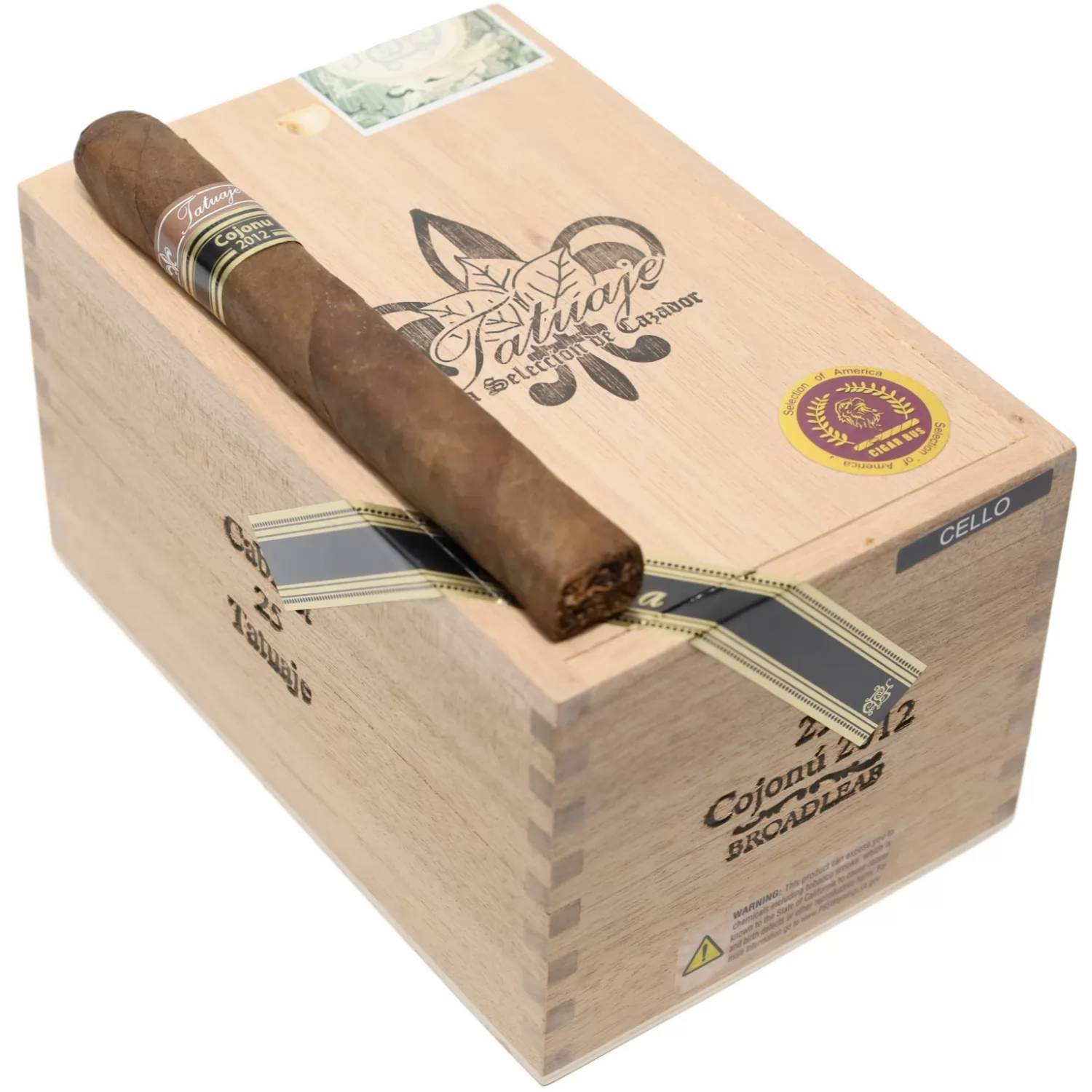 Tatuaje Brown Label Cojonu 2012 Broadleaf