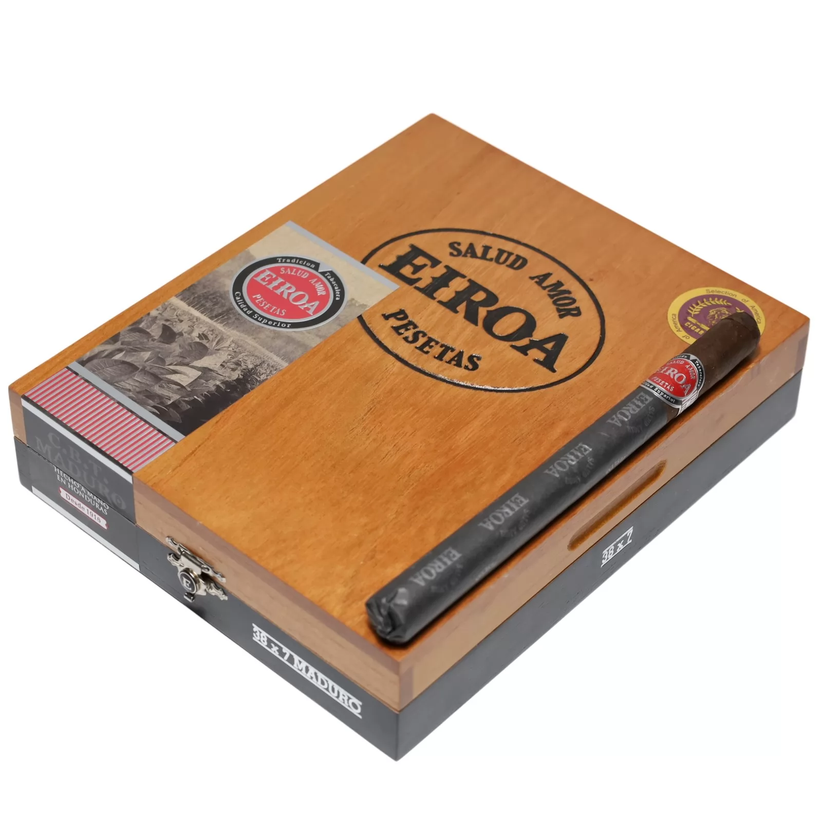 Eiroa CBT Maduro 38x7 Lancero