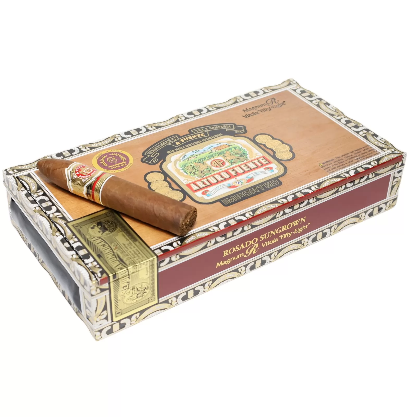 Arturo Fuente Rosado Sun Grown Magnum R 58 Torpedo