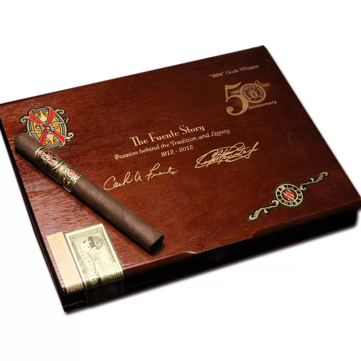 Arturo Fuente Opus X Forbidden X TAA 2018 Gods Whisper 1924 Vintage